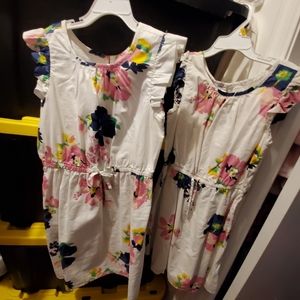Twin girls dresses size M 8
